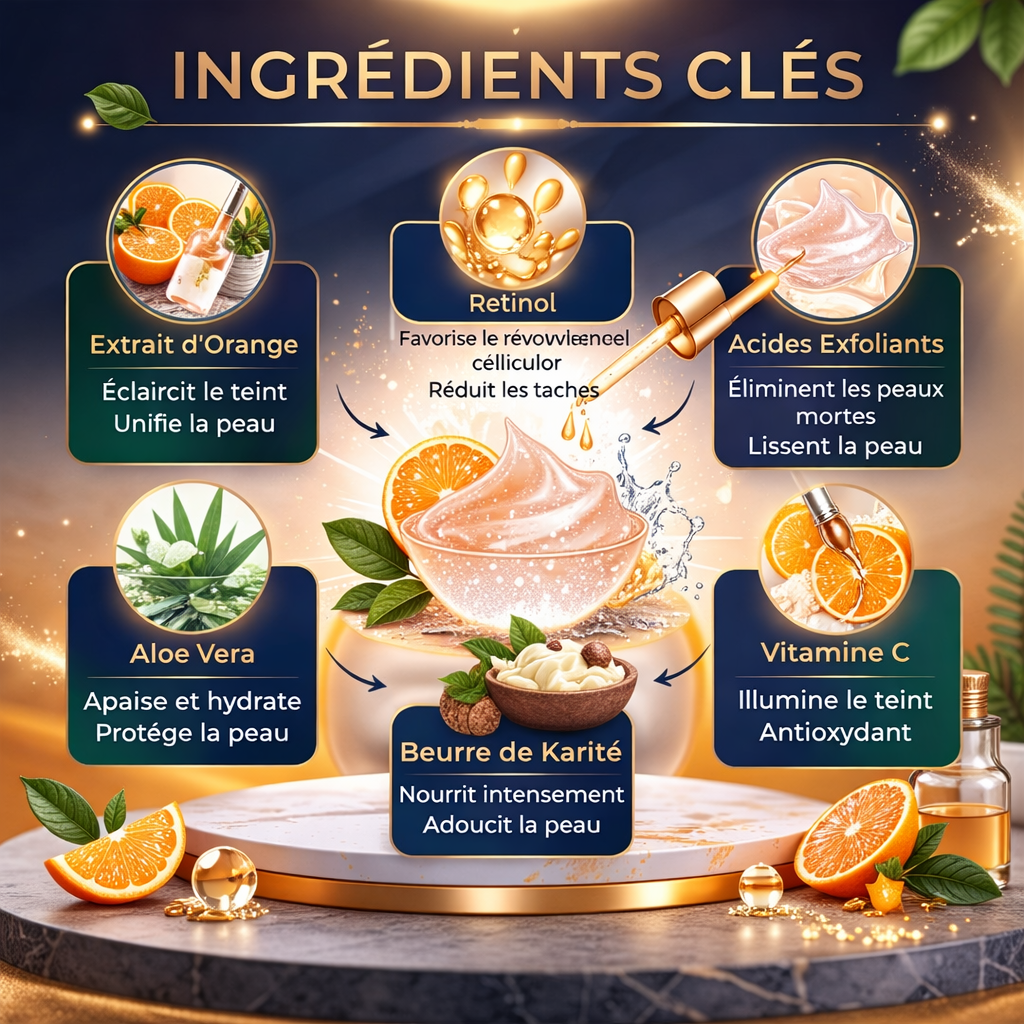 Gel aurasb exfoliant Doux Orange