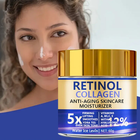 Crème Retinol Collagen – Hydratation anti-âge Intense