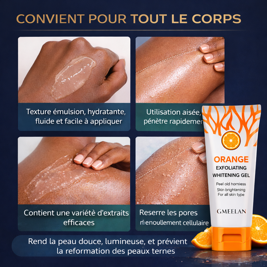 Gel aurasb exfoliant Doux Orange